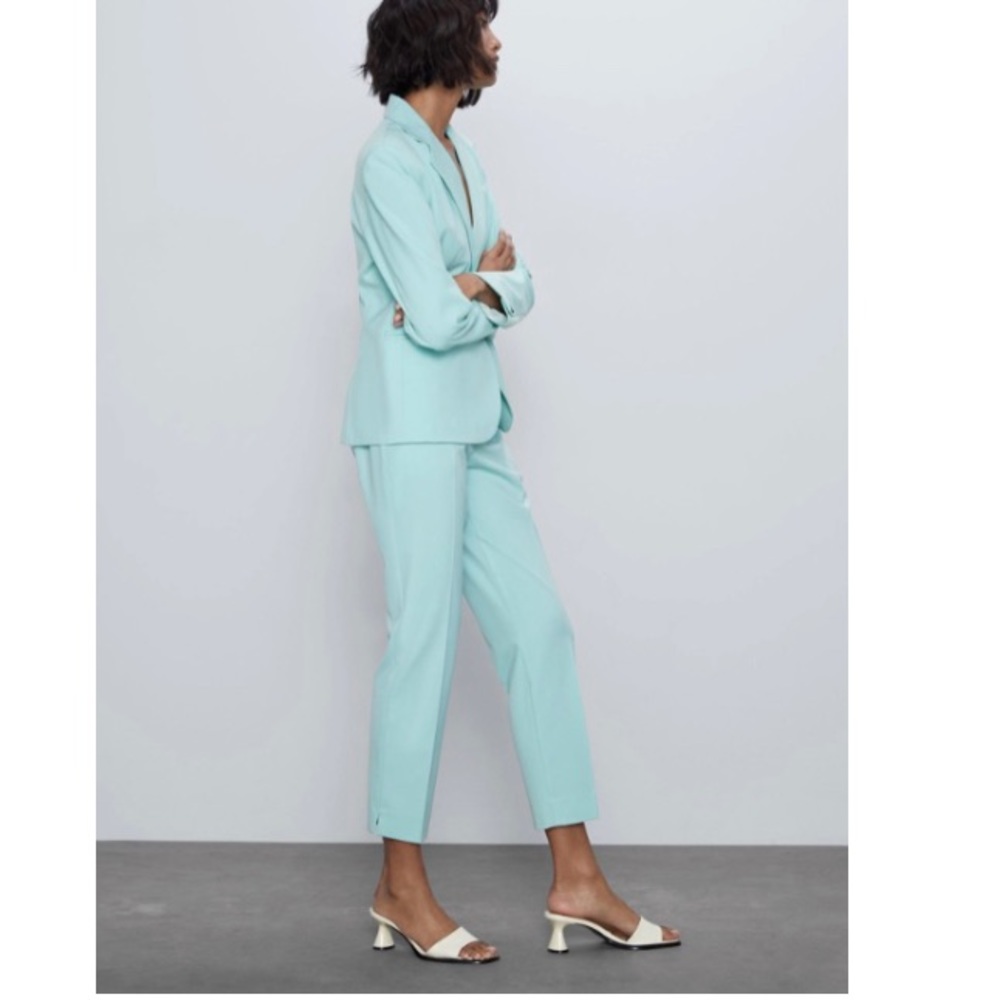 Zara ankle trouser pants NWT - Picture 7 of 7